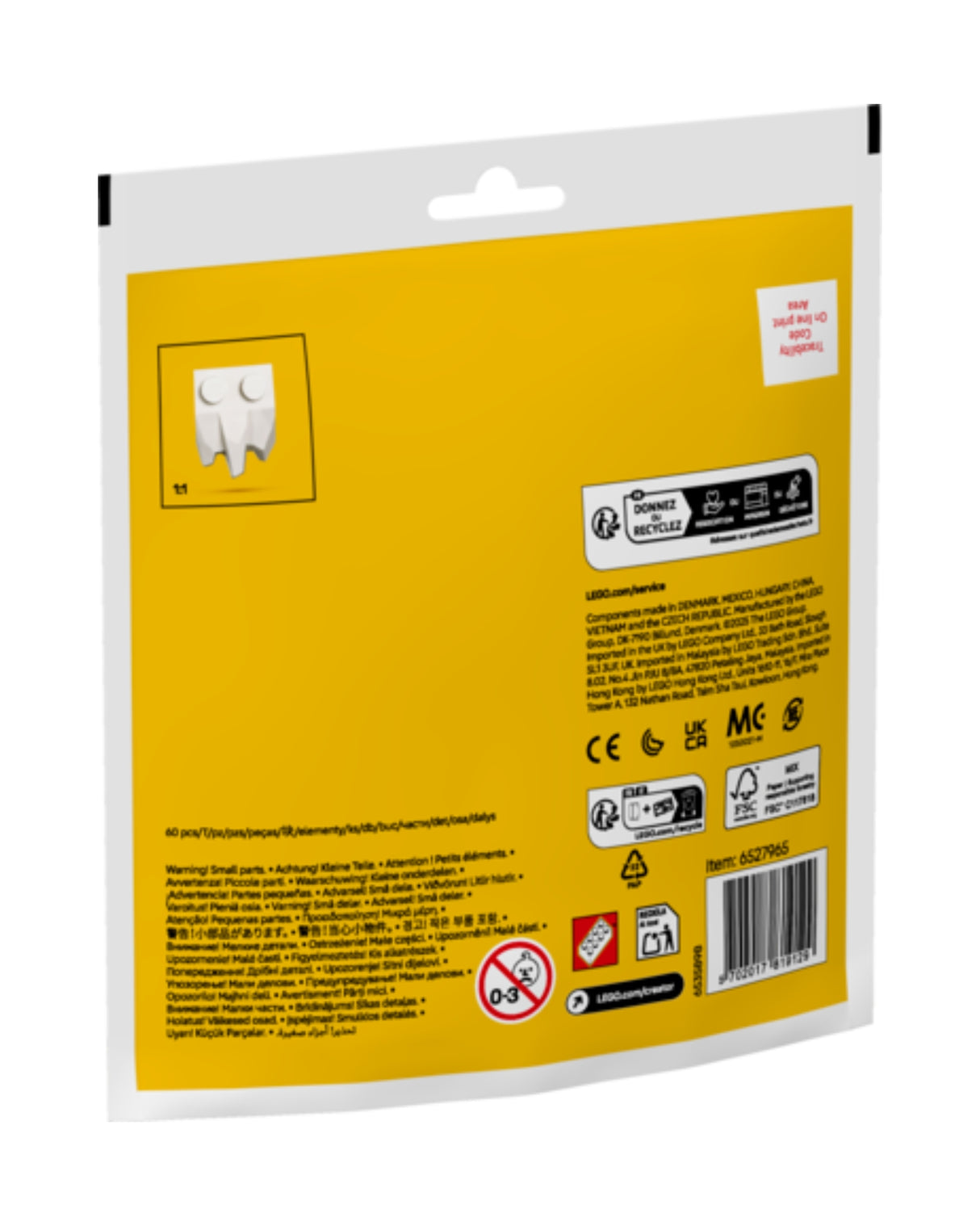 LEGO 30692 Skorstenssjov med julemanden - Duplo 30686