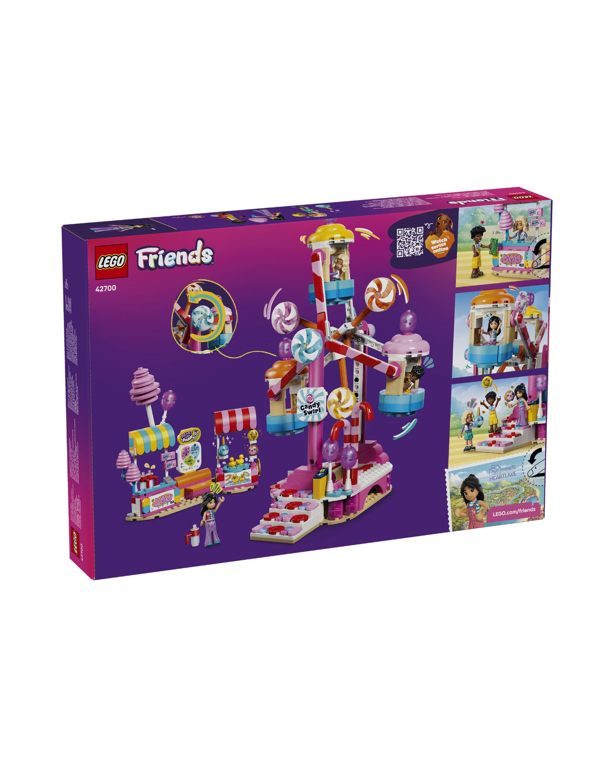 LEGO 42700 Slik- og cupcake-pariserhjul - LEGO Friends 42700