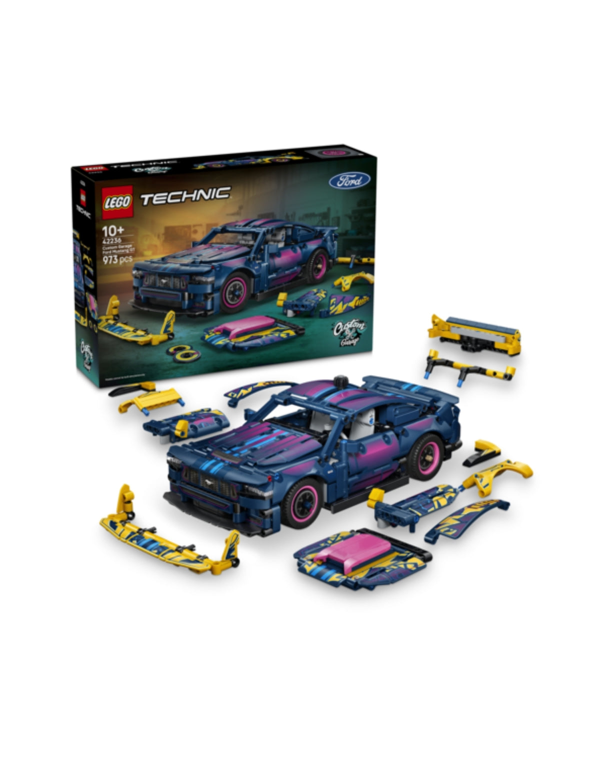 LEGO 42236 Specialdesignet Ford Mustang GT-bil - LEGO Technic