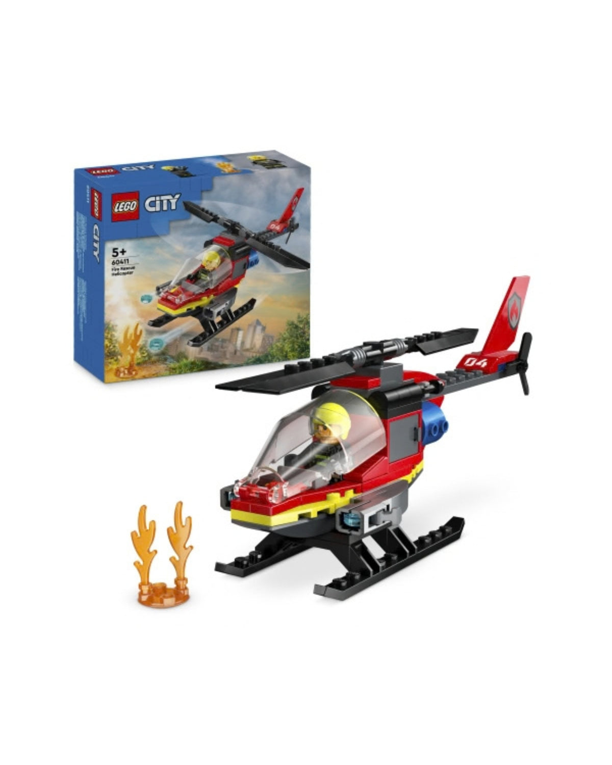 LEGO 60411 Brandslukningshelikopter - LEGO City 60411
