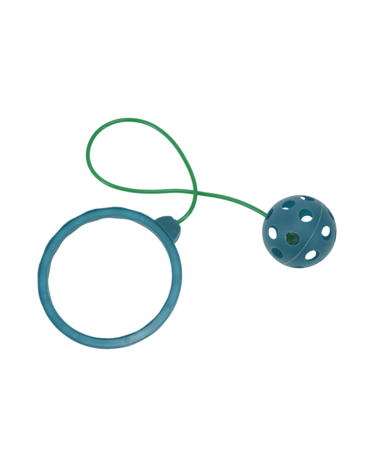 Hop over bold - Med lys