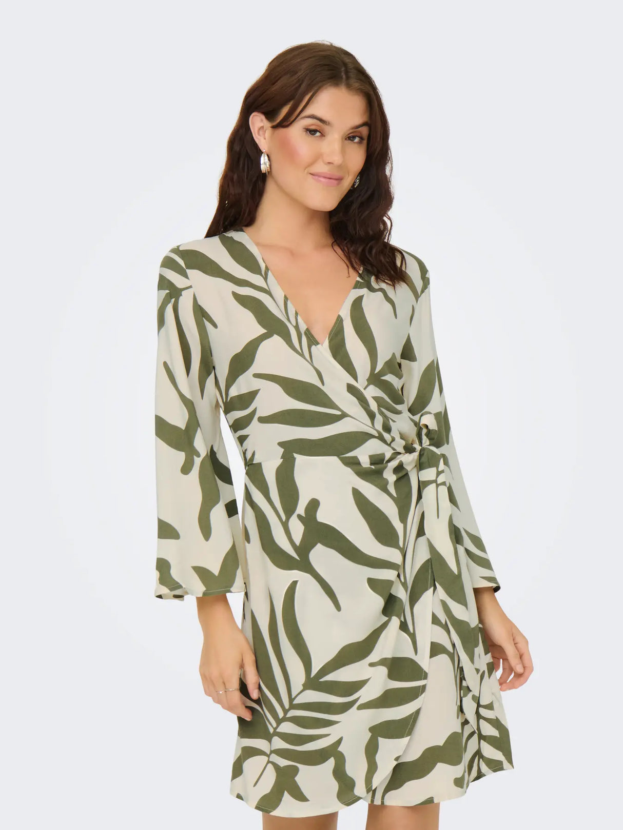 Grøn/Hvid - Sandshell - Deep Liche - Kjole - 15321349