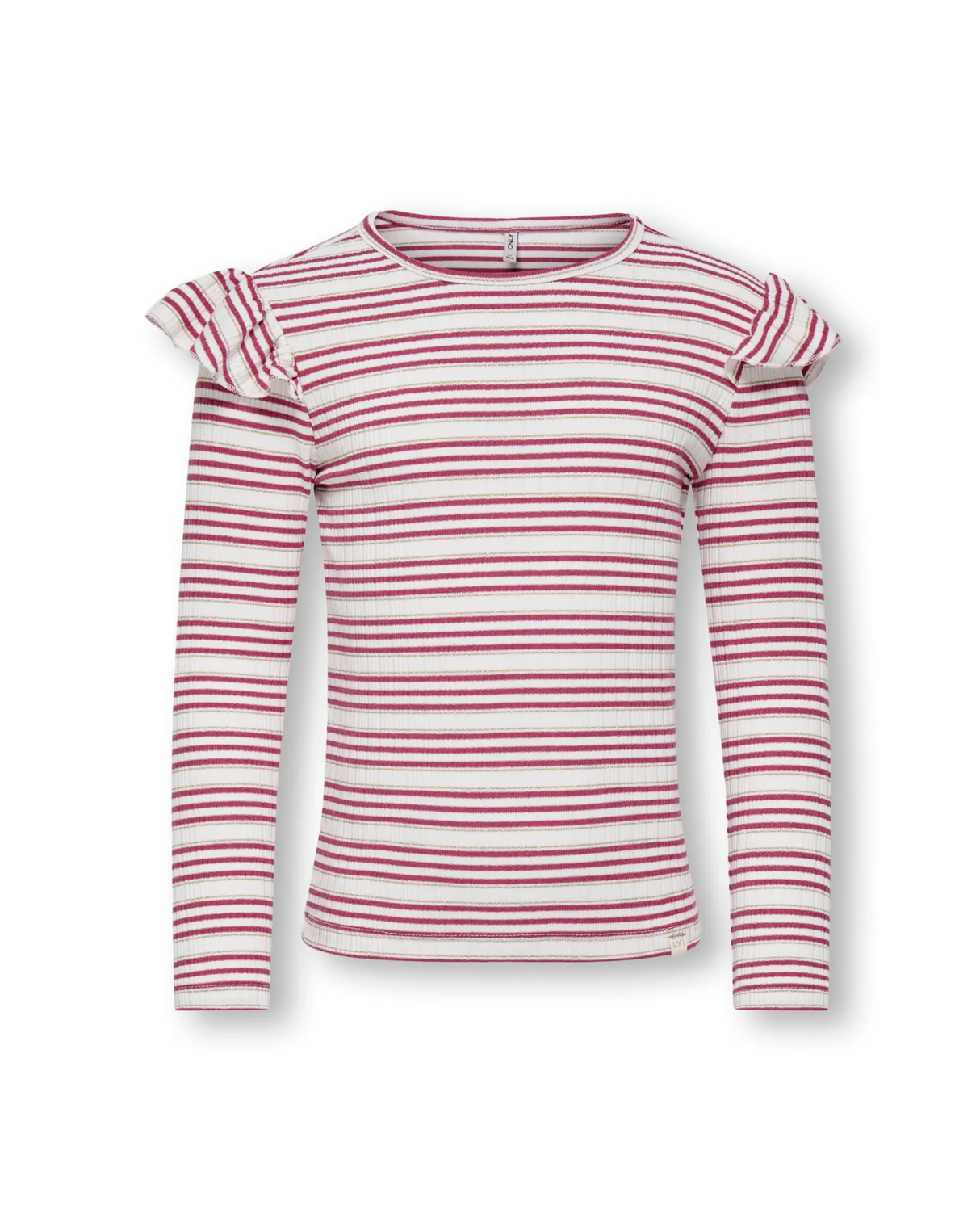 Rød - Cloud Dancer/Rose Wine - Only - Bluse - 15337713