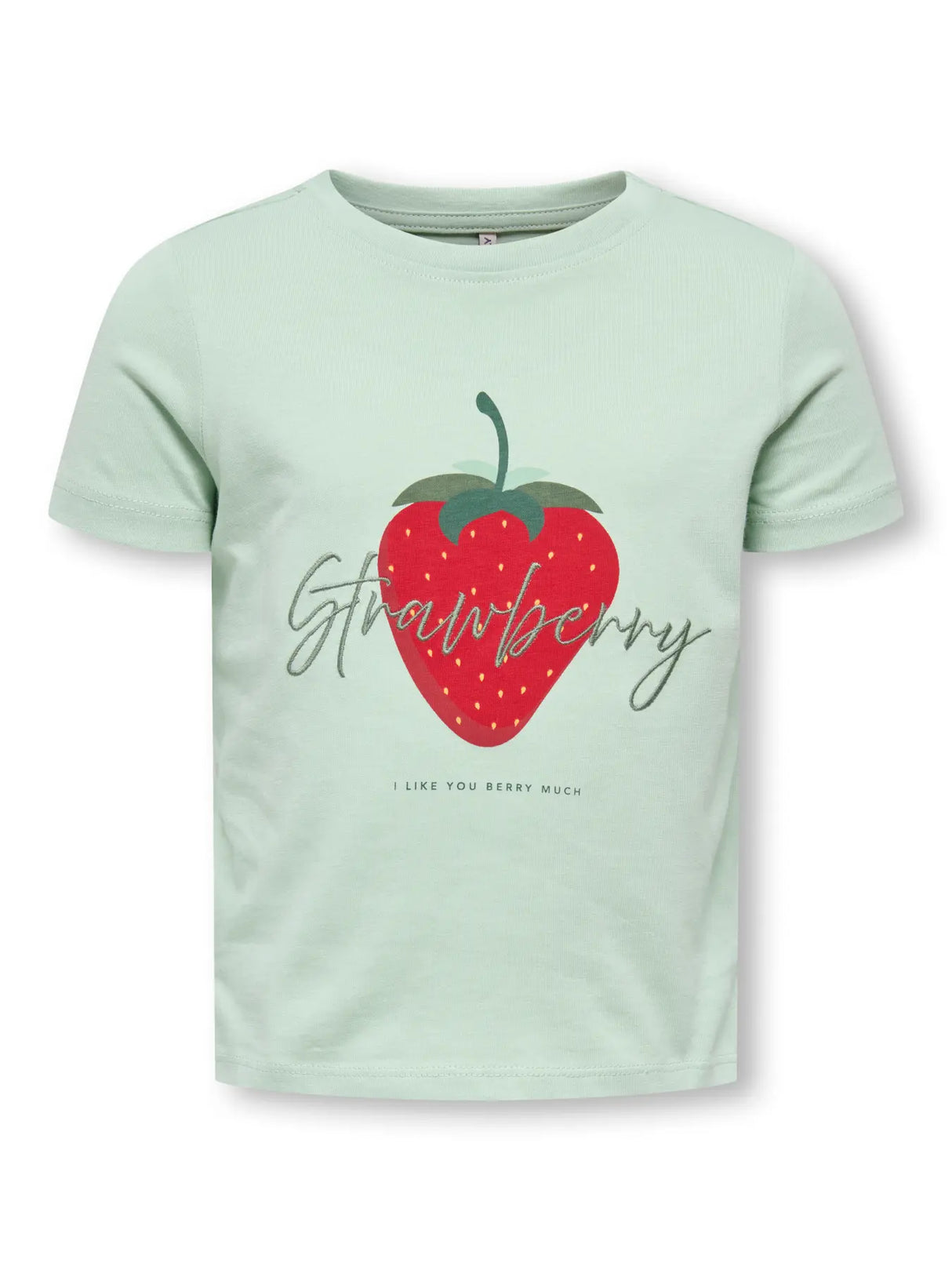 Aqua Foam Strawberry Bluse fra KIDS MINI GIRL - 15343879