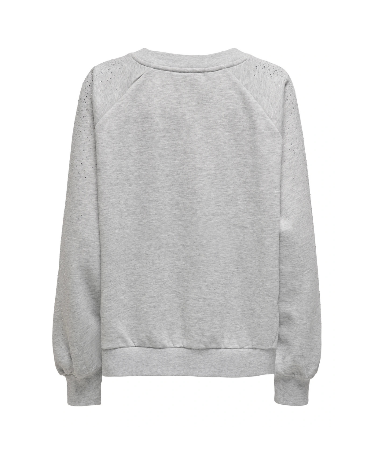 Grå - Light Grey Mela/Silver Rhin - Only - Sweatshirt - 15345897