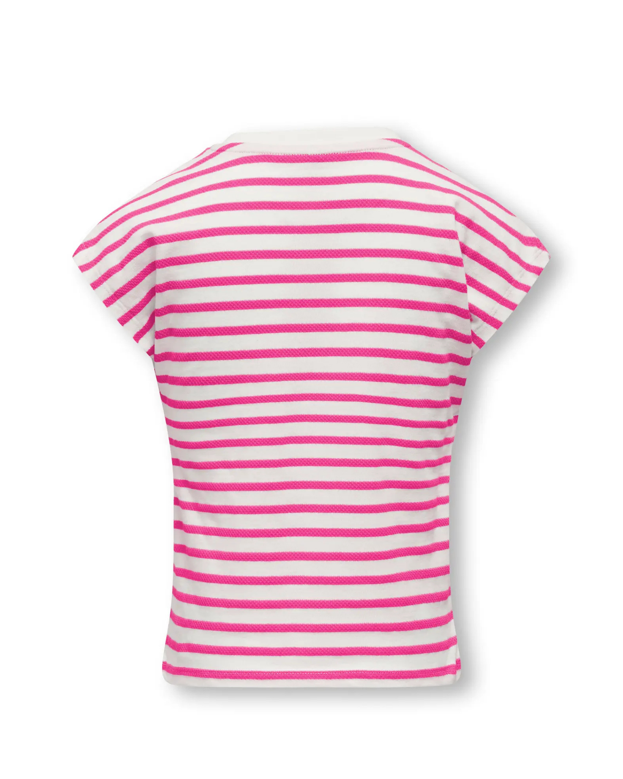 Hvid - Cloud Dancer - Only - T-shirt - Striber - 15346220