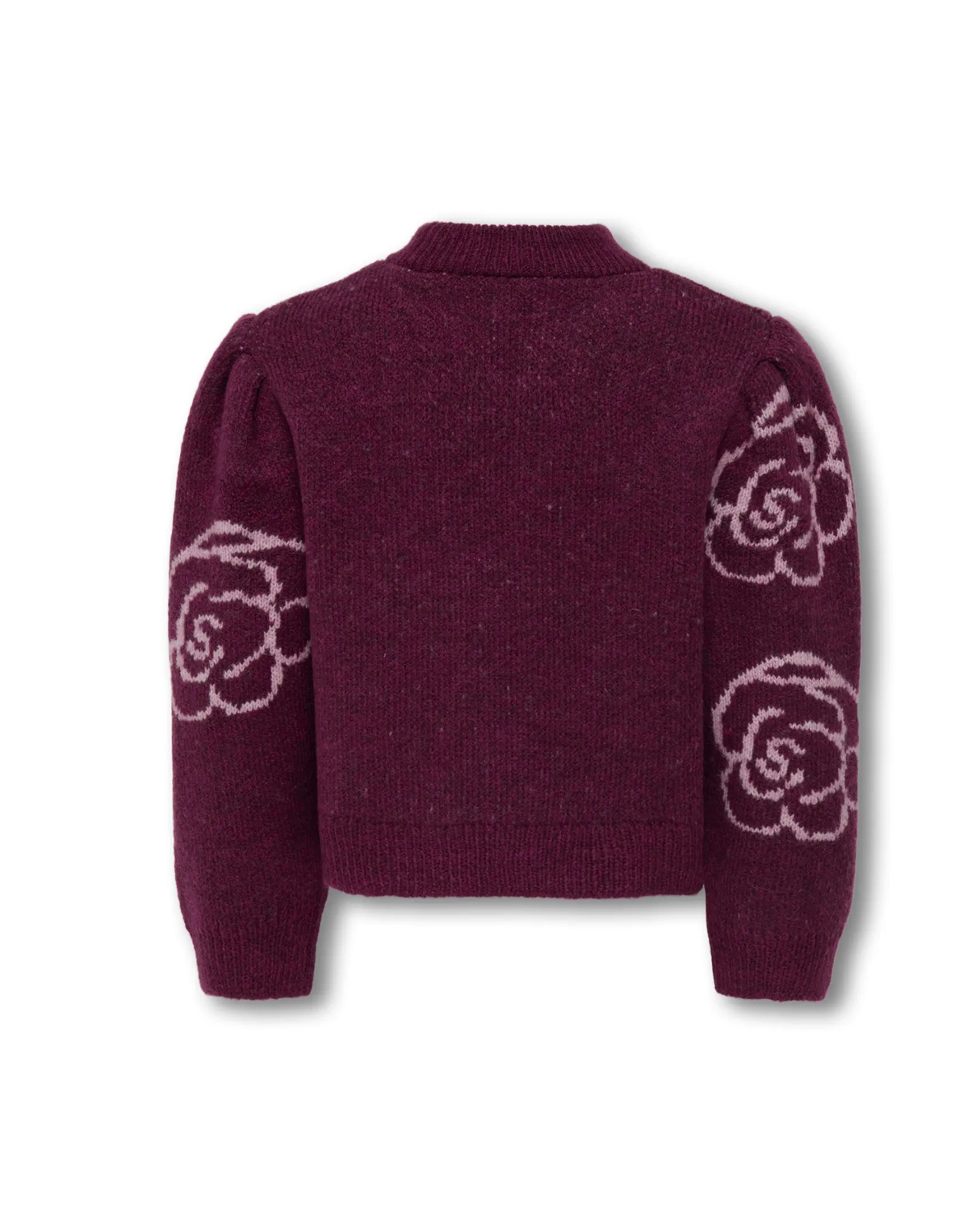 Mauve wine - Only - Strik trøje- 15356388