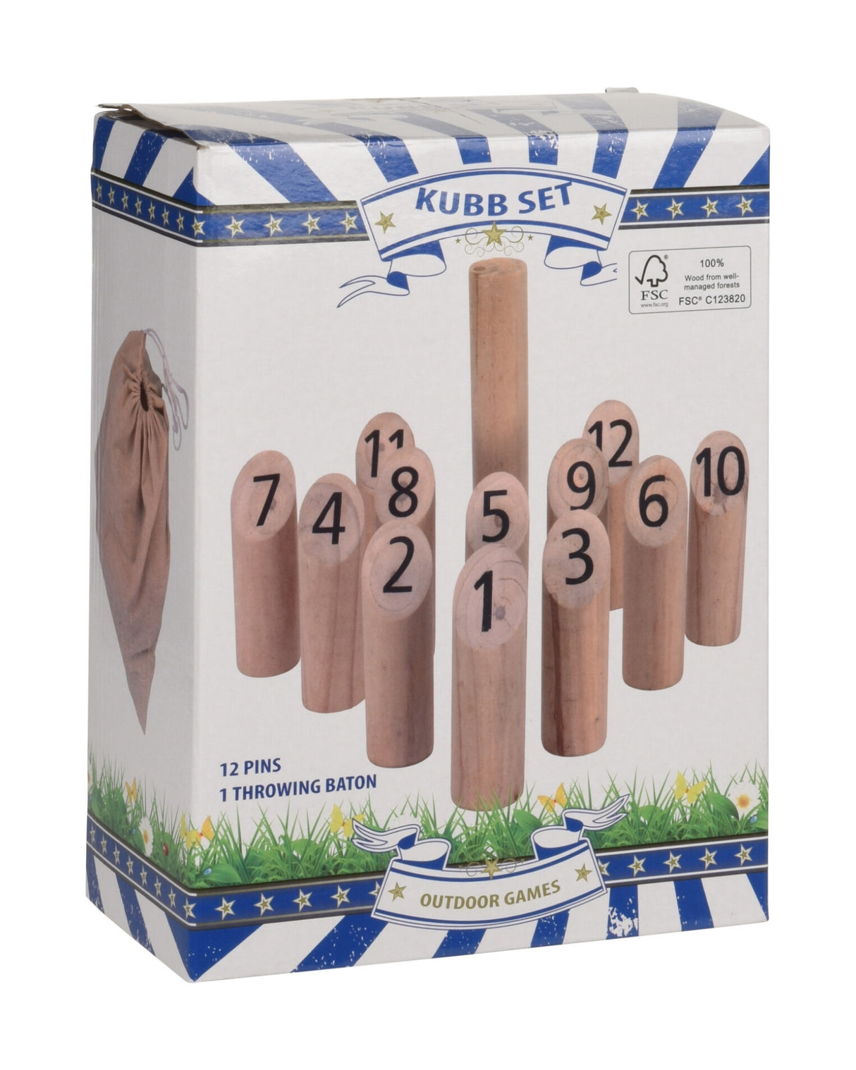 Kubbsæt med 13 dele