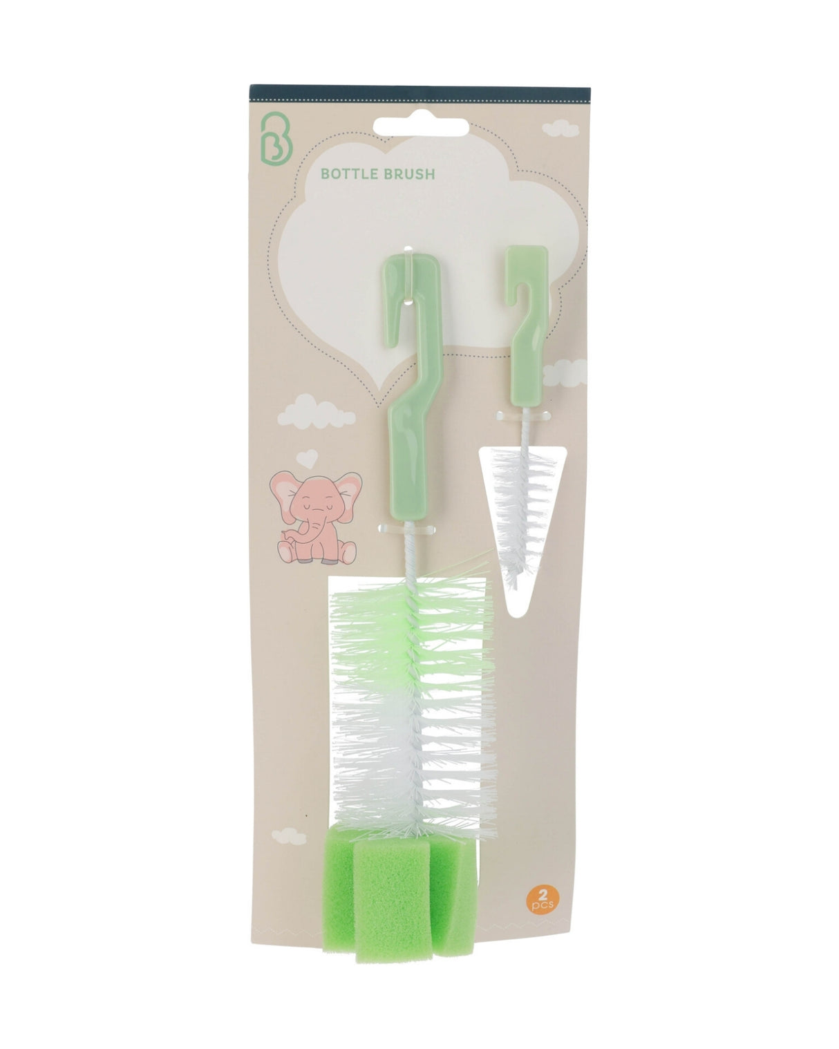 Flaskerenser sæt med 2 stk