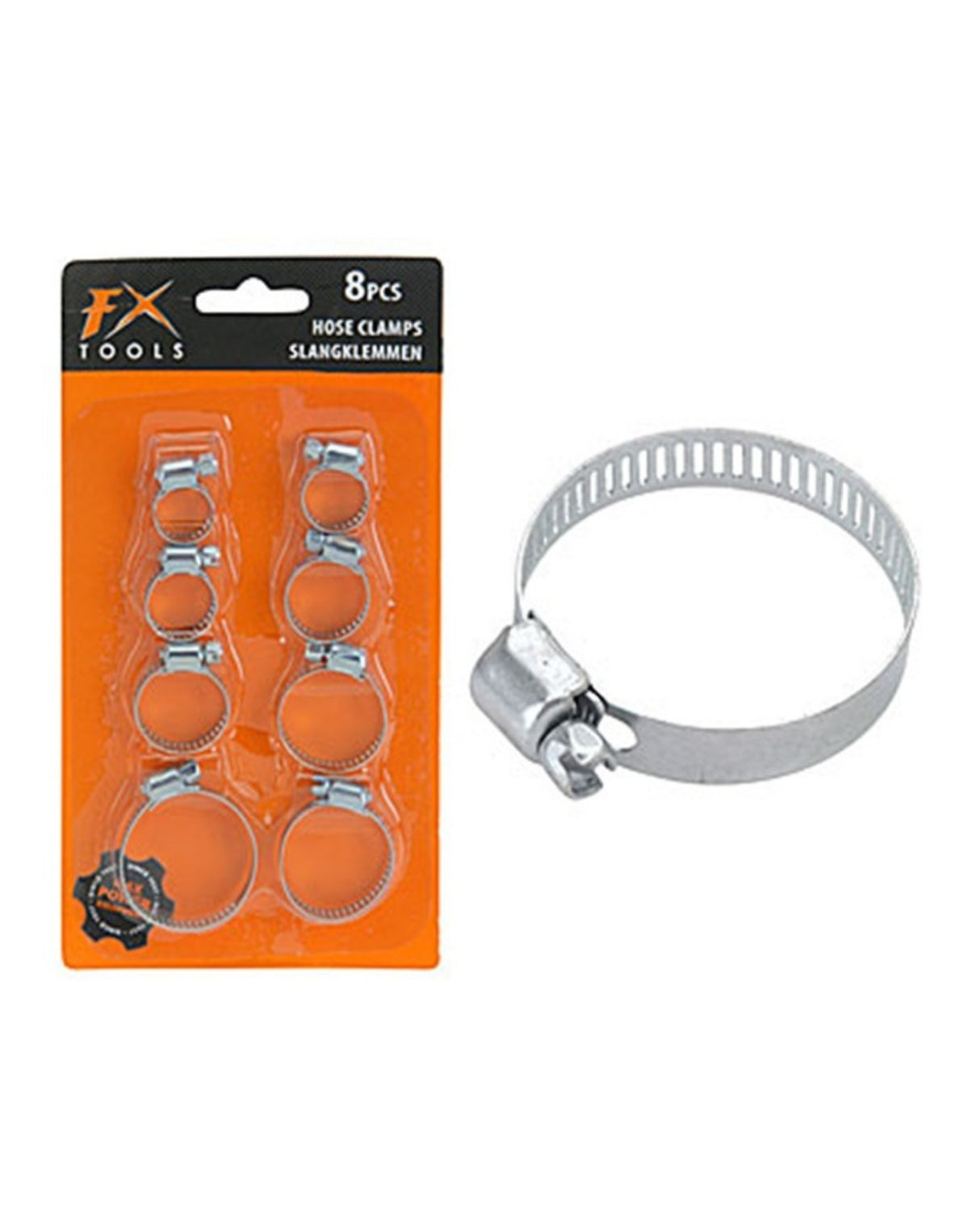 Slange binder - Patentbånd 8 stk