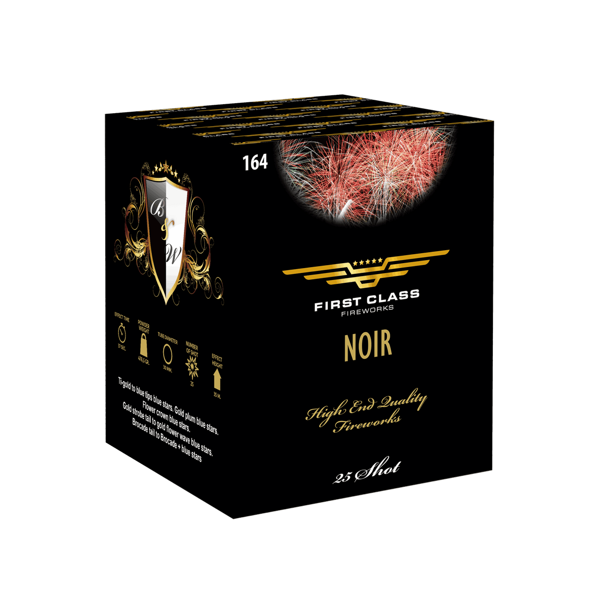 (164) Noir 25 skud