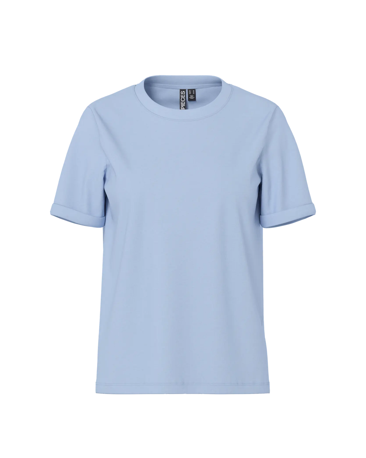 Lyseblå - Cashmere Blue - Pieces - T-shirt - 17086970