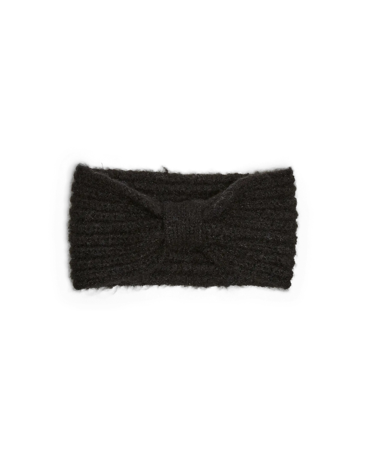 Black - Pieces - knit headband - 17153234