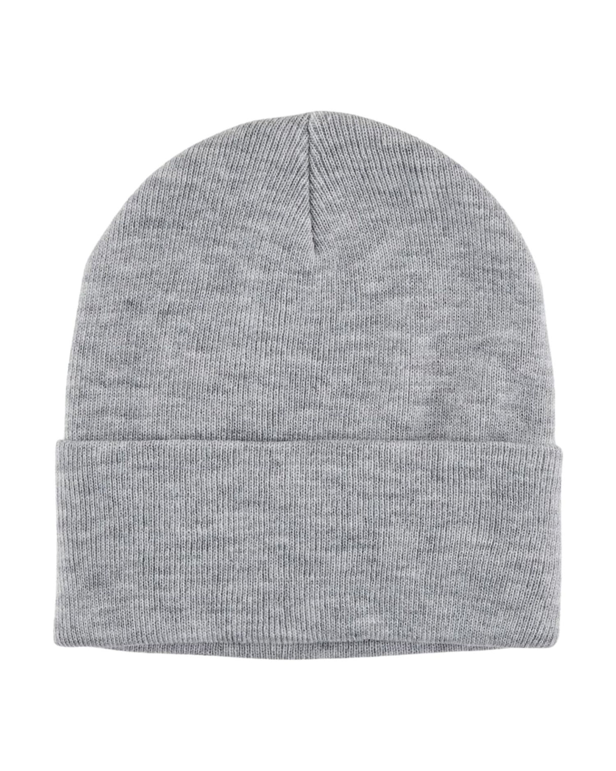 Lysegrå - light grey melange - PIECES - strik hue - 17106285