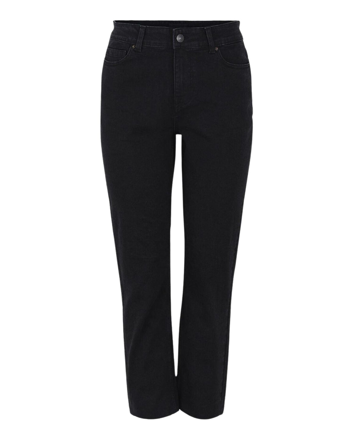 Sort - black - Pieces - denim bukser - 17111038