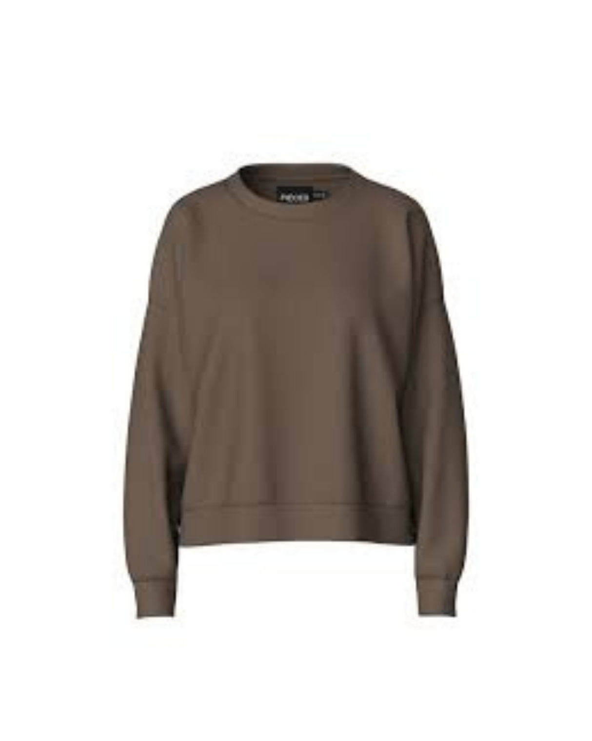 Brun - Morel - Pieces - Sweatshirt - 17113432