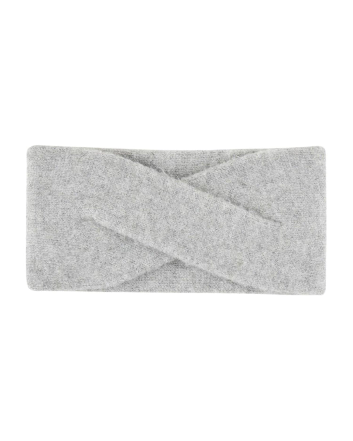 Lysegrå PIECES Ørevarmer - Uld - Kashmir - 17114835