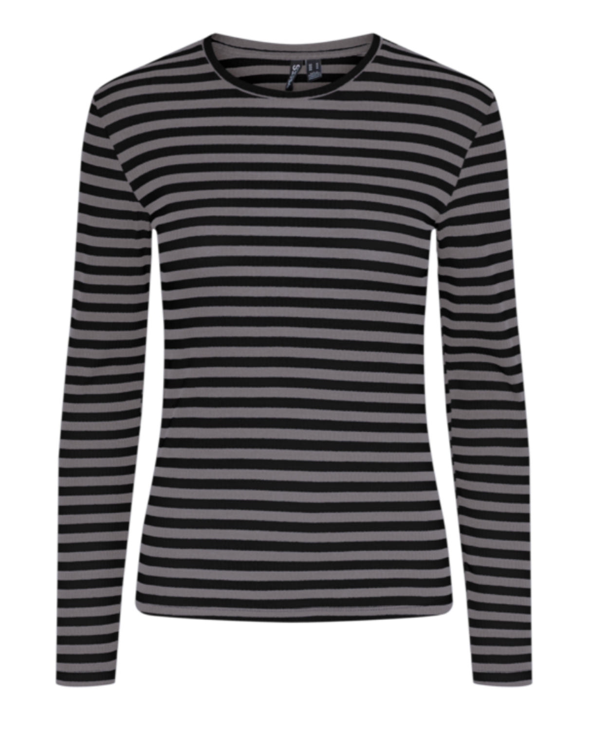 brun / hvid - december sky / cloud dance - Pieces - bluse - 17133838