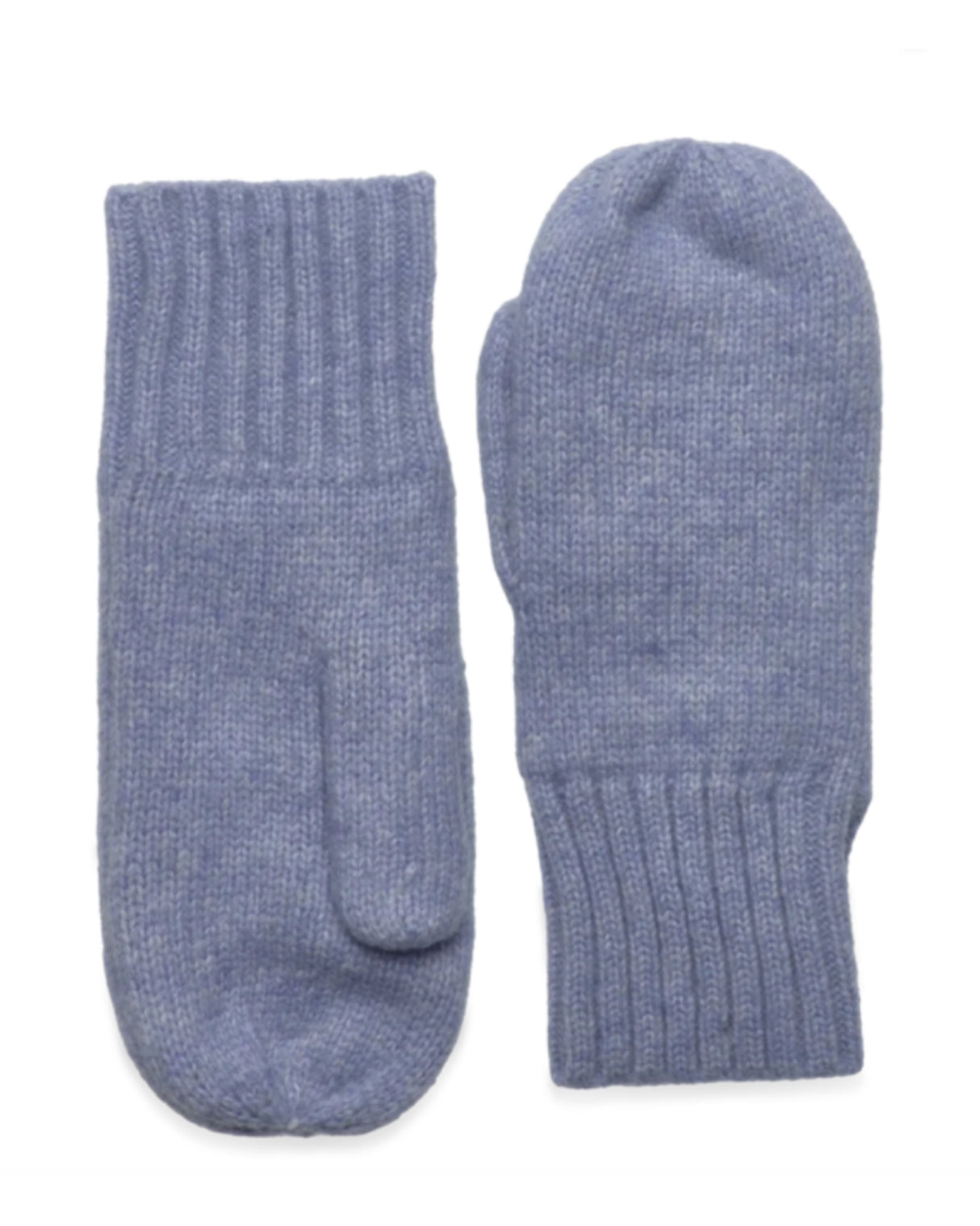 Blå - faded denim - Pieces - vanter - uld - 17151051