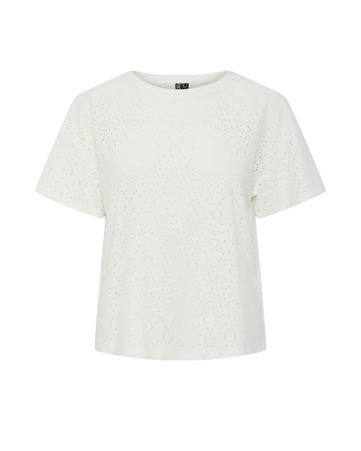 Hvid - Cloud dancer - Pieces - t-shirt - 17154459