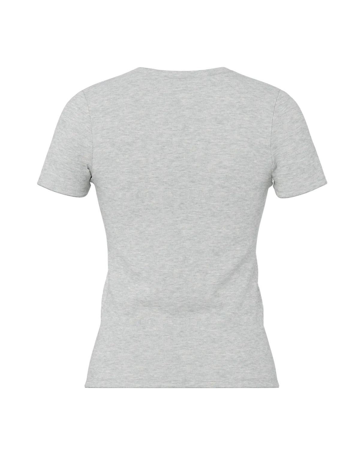 Grå - Light Grey Melange - Pieces - T-shirt - 17154483
