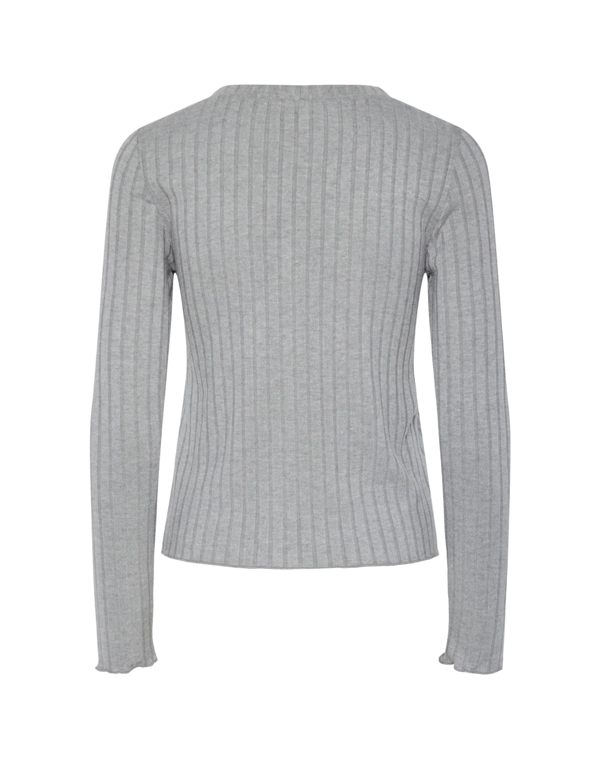 Grå - Ultimate Grey - Pieces - Bluse - 17154805