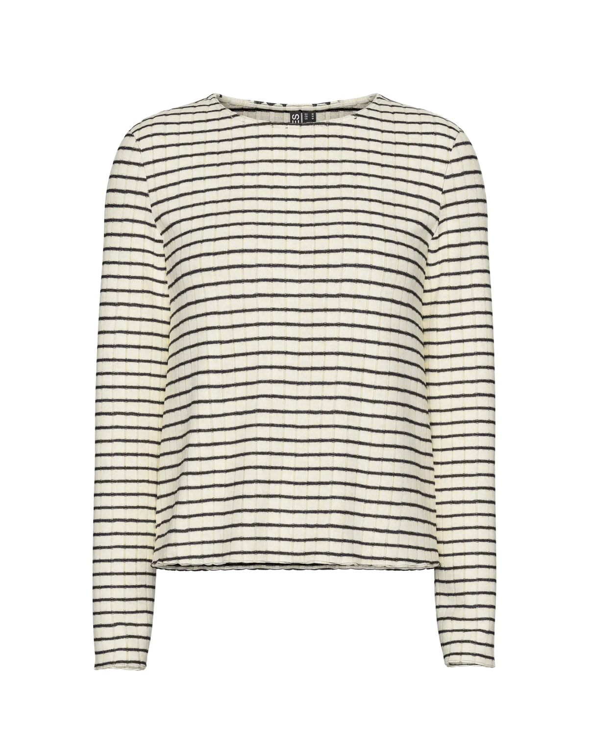 Sand/sort - Birch/Black - Pieces - Bluse - 17154806