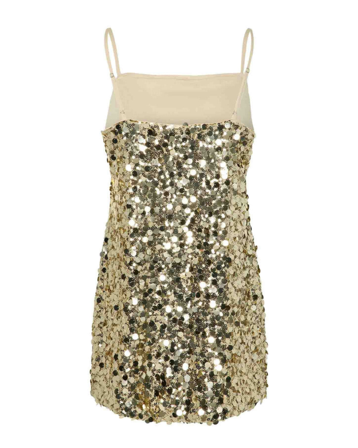 Gold Sequin - Gold - PIECES - Dress - 17155269