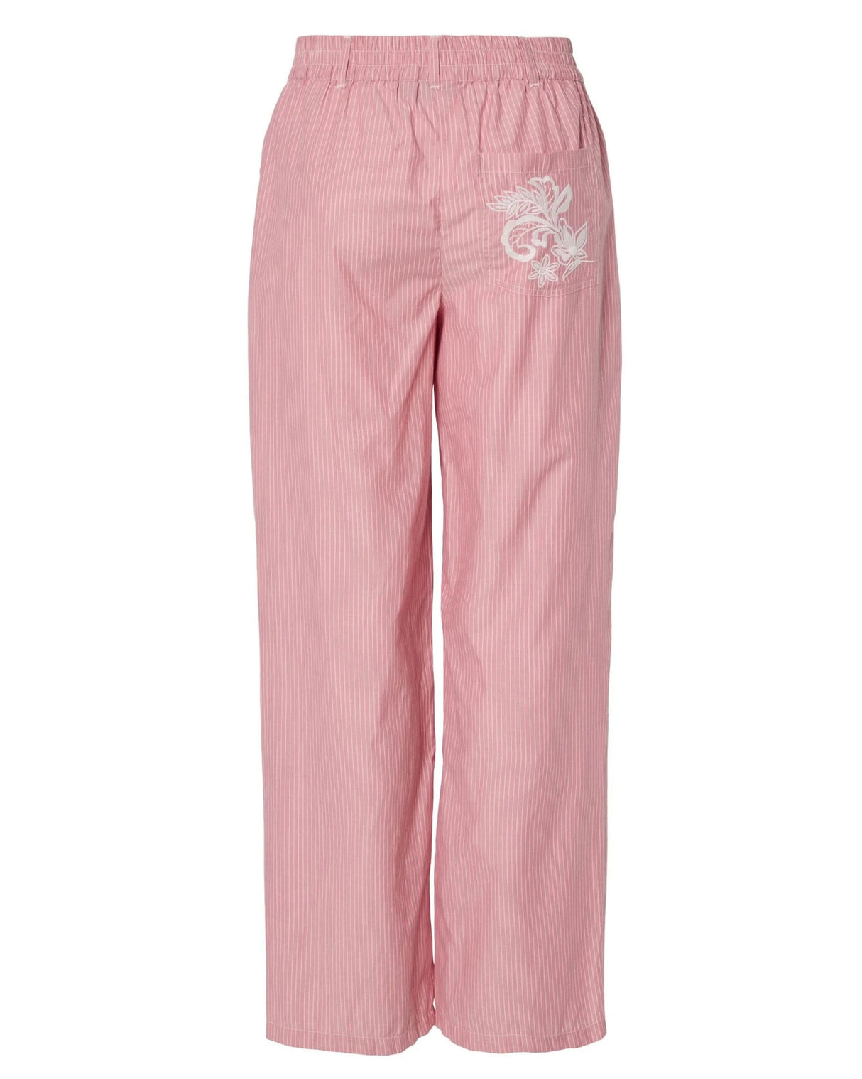 Lyserød - Pink Lemonade - Cloud Dancer - Pieces - Bukser - Striber - 17156346