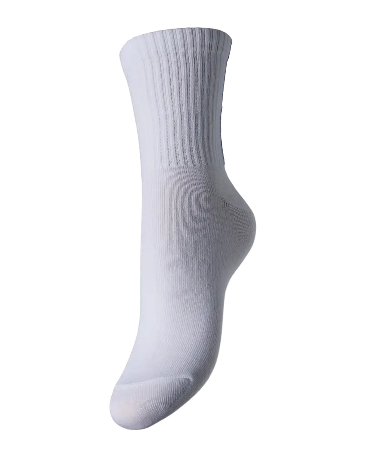 Hvid - bright white/blå- Pieces - strømper - 17157836