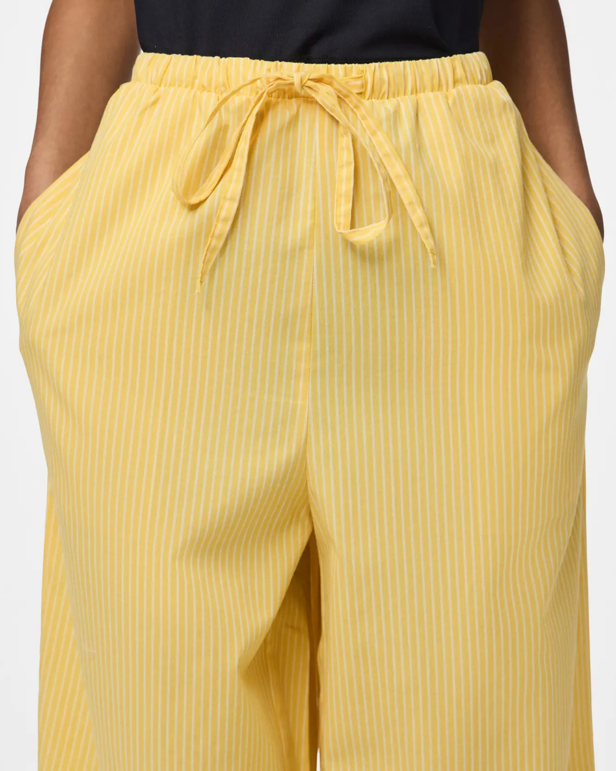 Gul - sunset gold/cloud dancer - Pieces - Bukser - 17158470