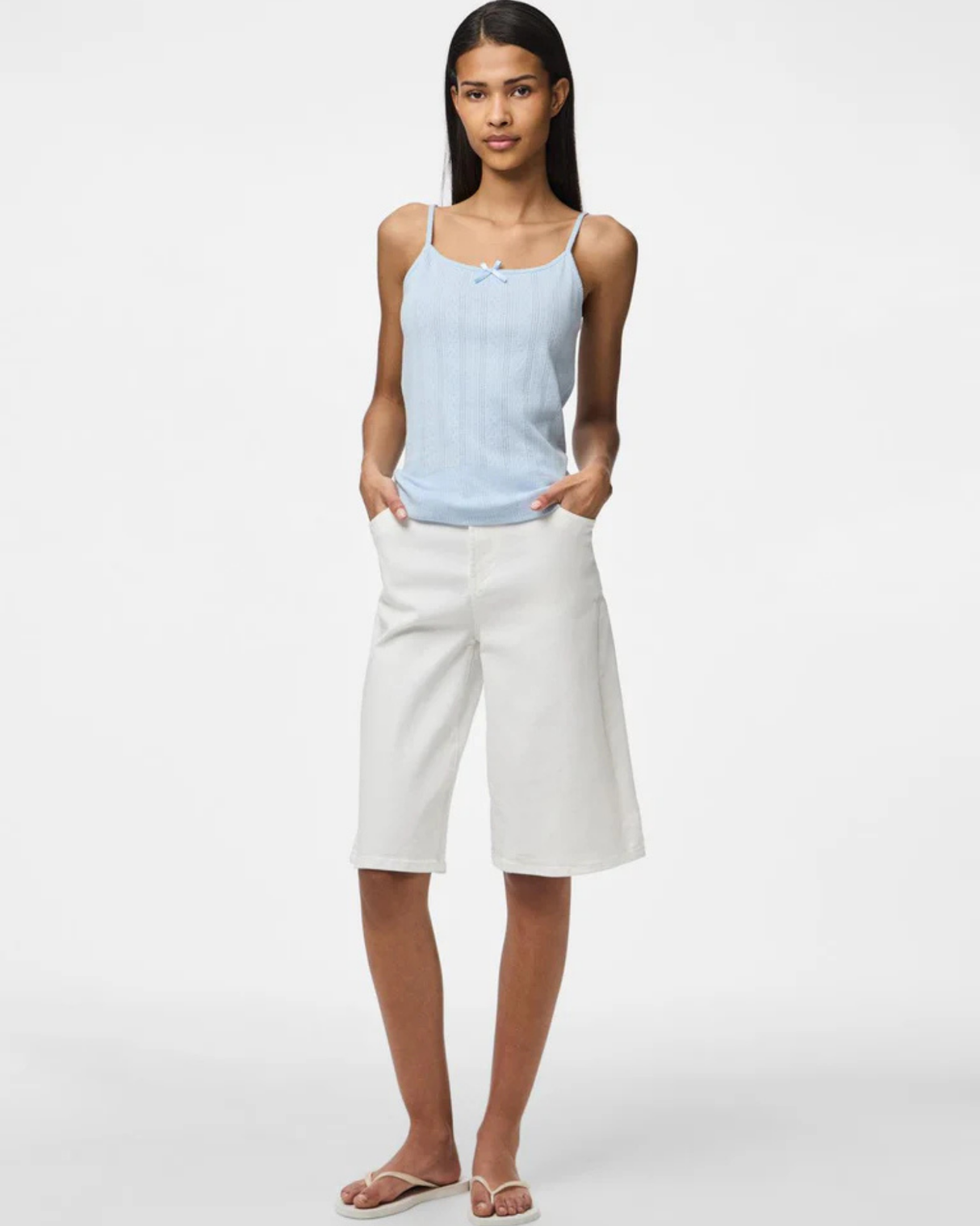 Blå - Cashmere Blue - Pieces - top - 17158499