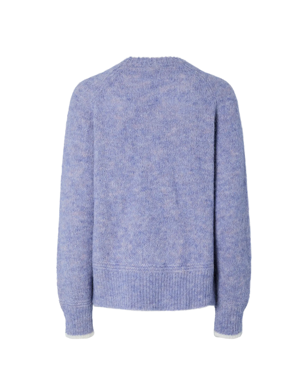 PIECES Baby Lavender WHITE CONTRAST Striktrøje - 17158933