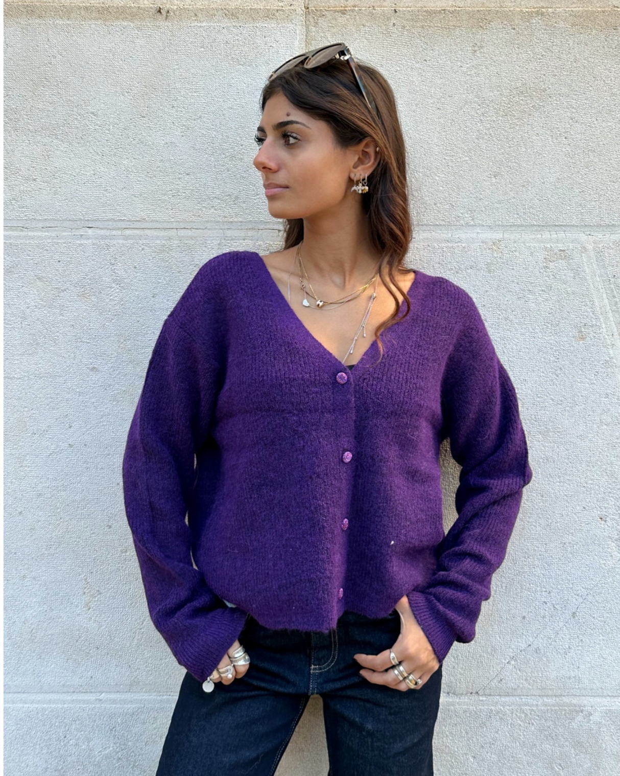 Sand/black - Birch/Black - Pieces - Sweater - 17154521