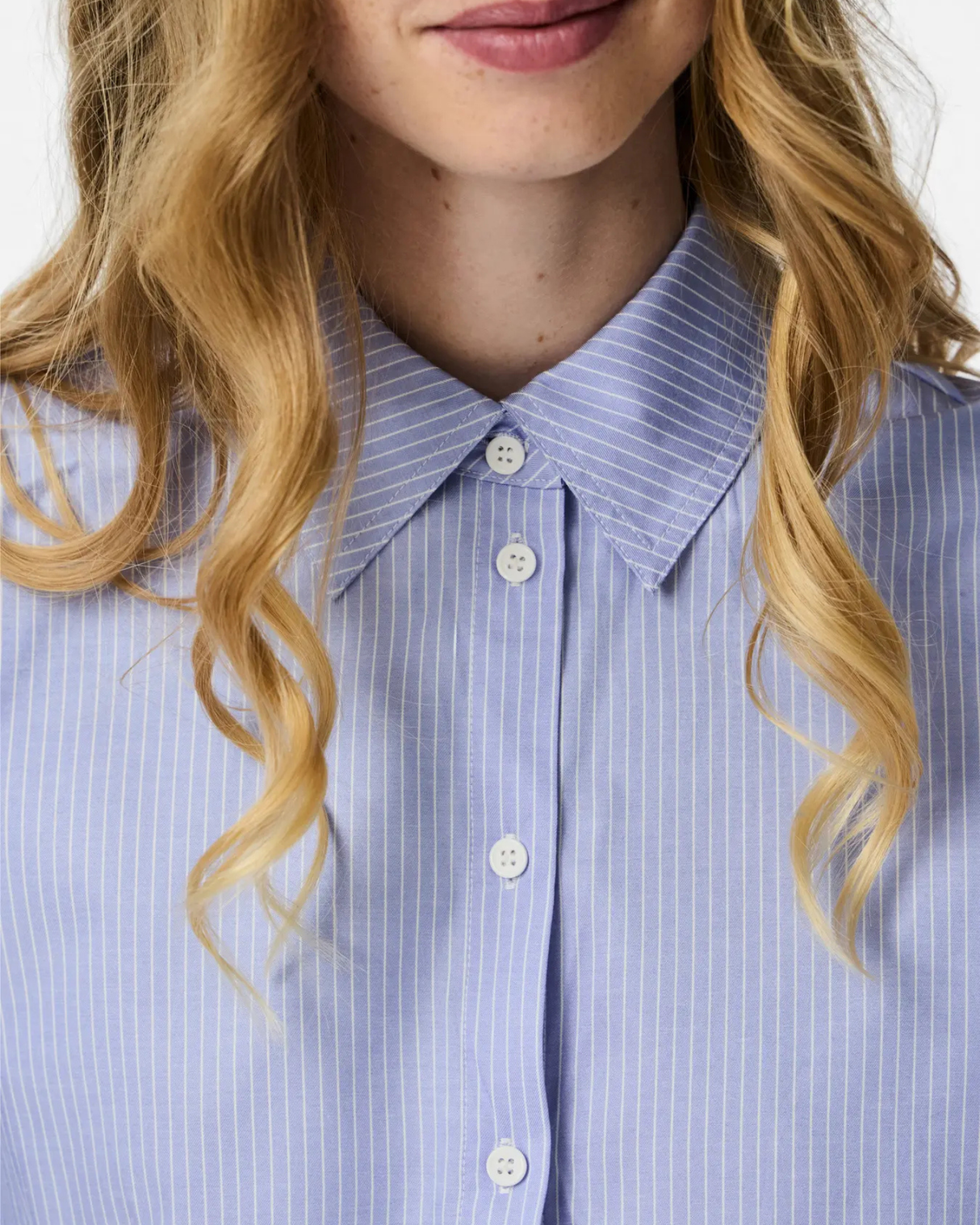 Lilla - Baby Lavender - Pieces - Skjorte - 17159486