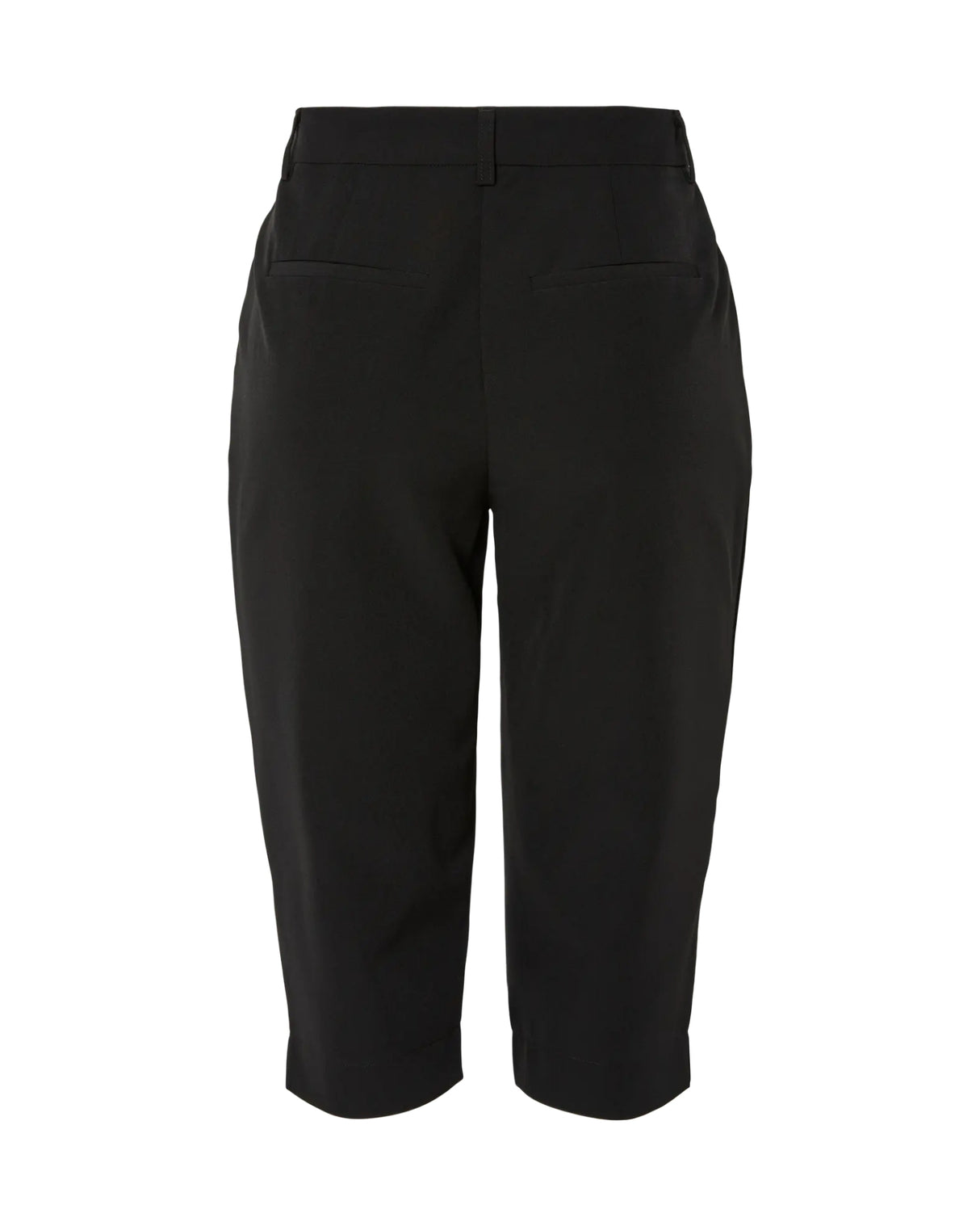 Sort - Black - Pieces - Capri 3/4 Bukser - 17160552