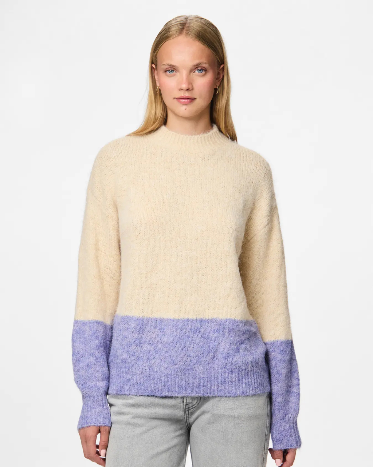 Dark Blue - Ombre Blue - PIECES - Knitwear - 17153836