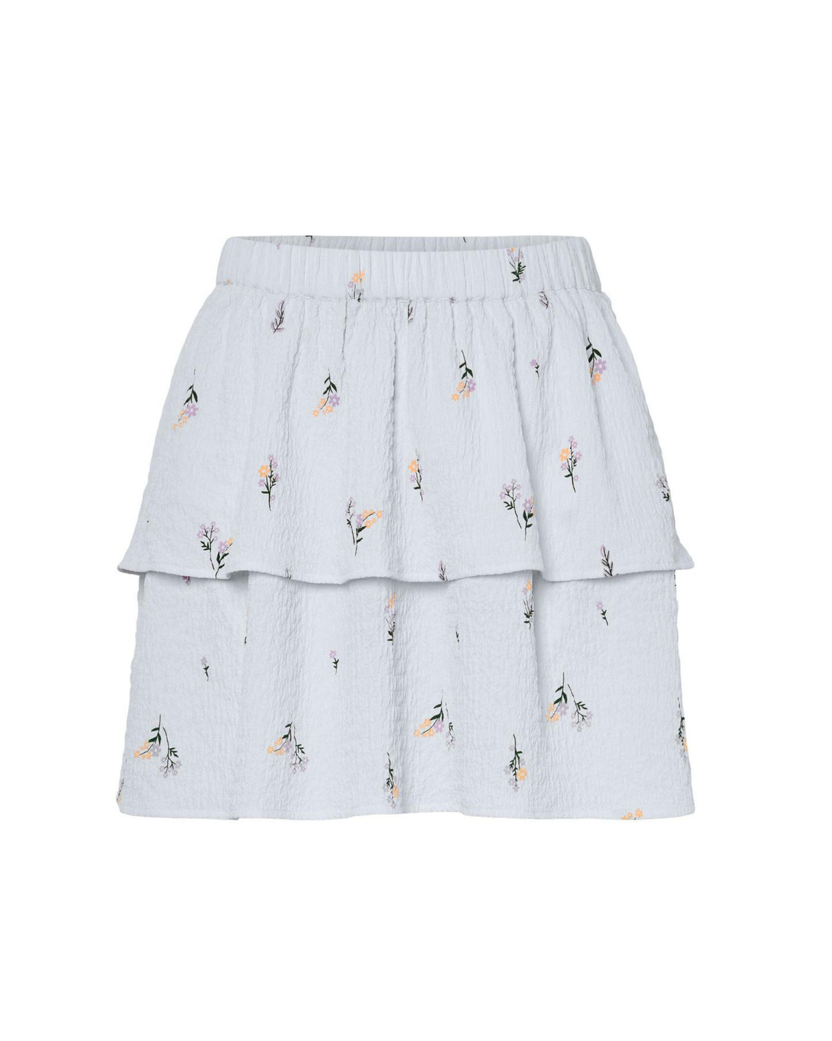 Lyseblå - Cashmere Blue - Pieces - Nederdel - 17163772