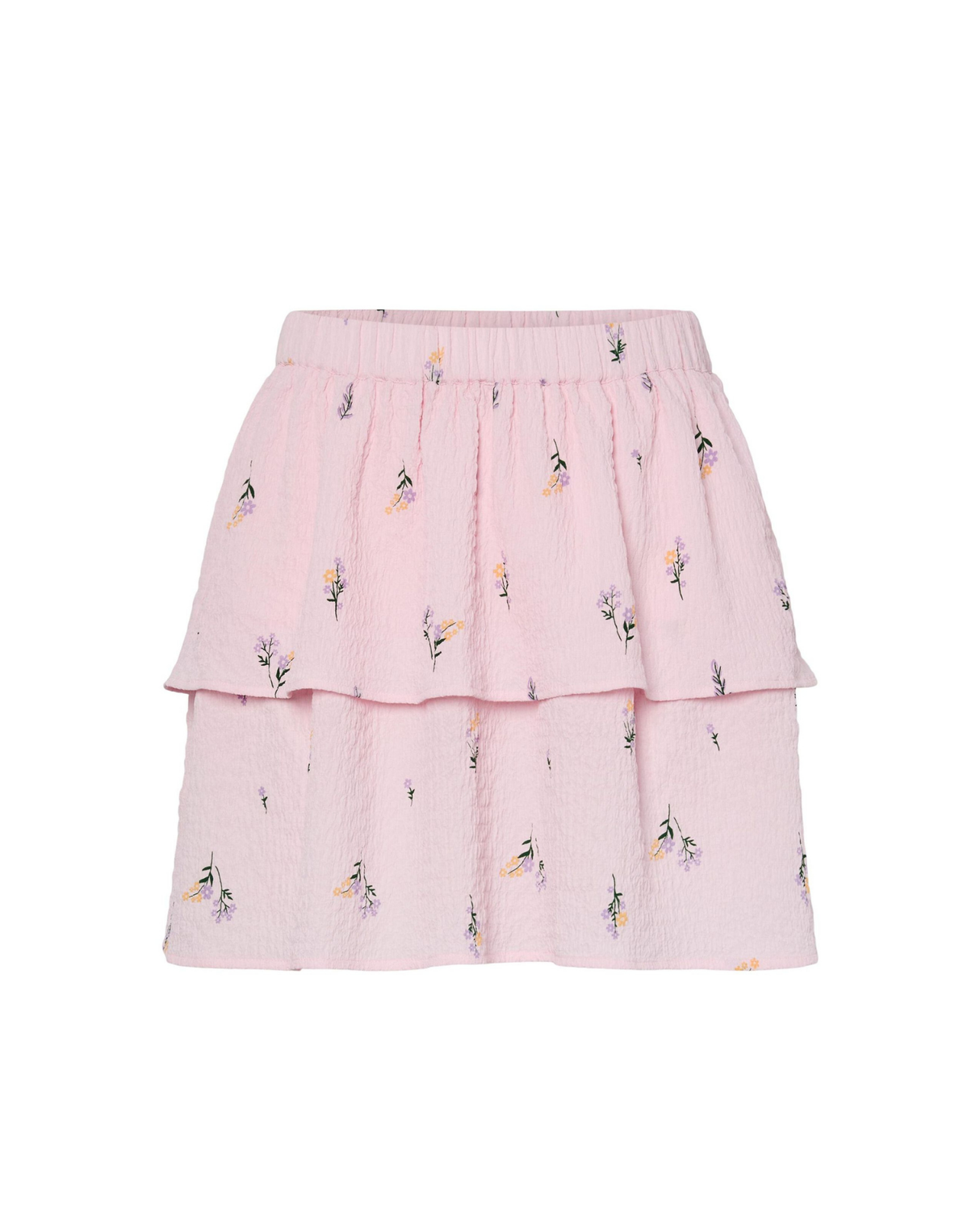 Lyserød - Pink Tulle - Pieces - Nederdel - 17163772