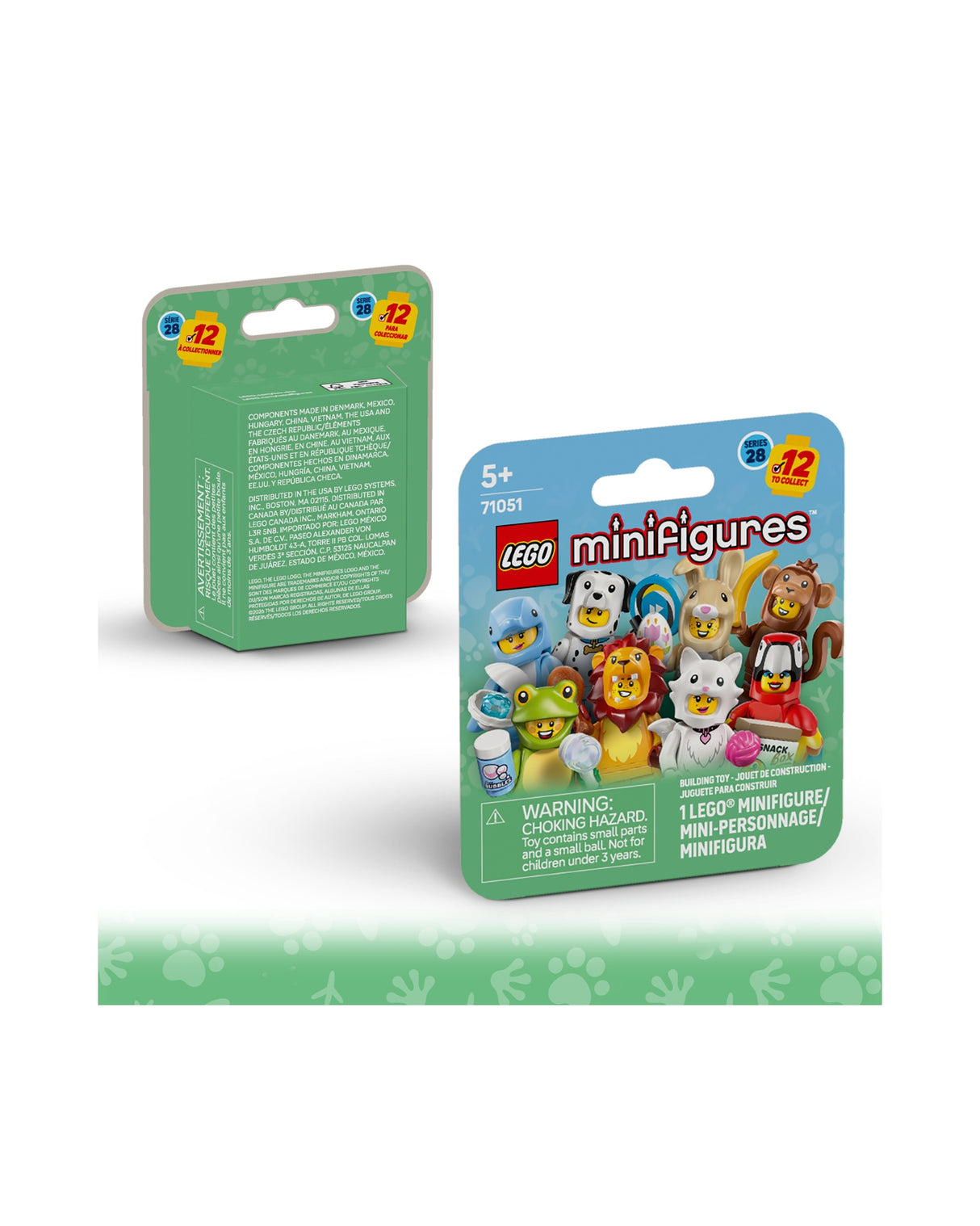 LEGO 71050 Dyr - LEGO Minifigures 71051