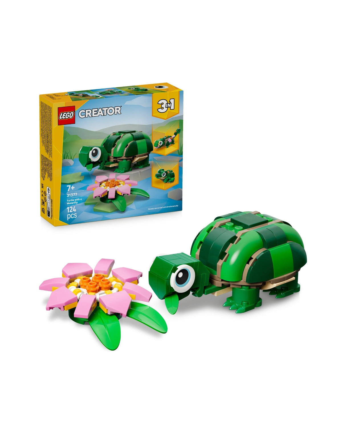 LEGO 31377 Skildpadde med åkandeblomst - LEGO Creator 31377