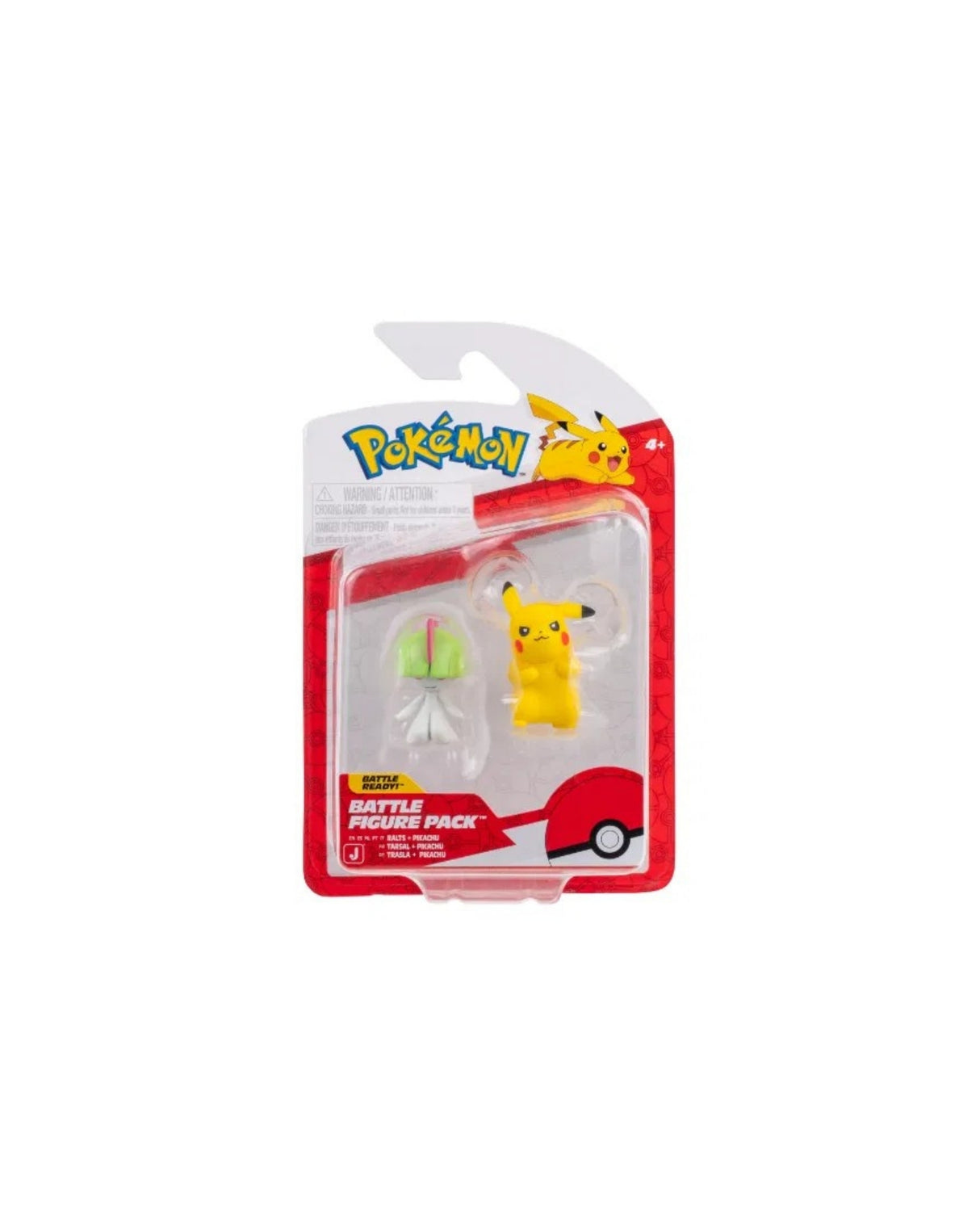 Pokemon battle figurer Ralts / Pikachu