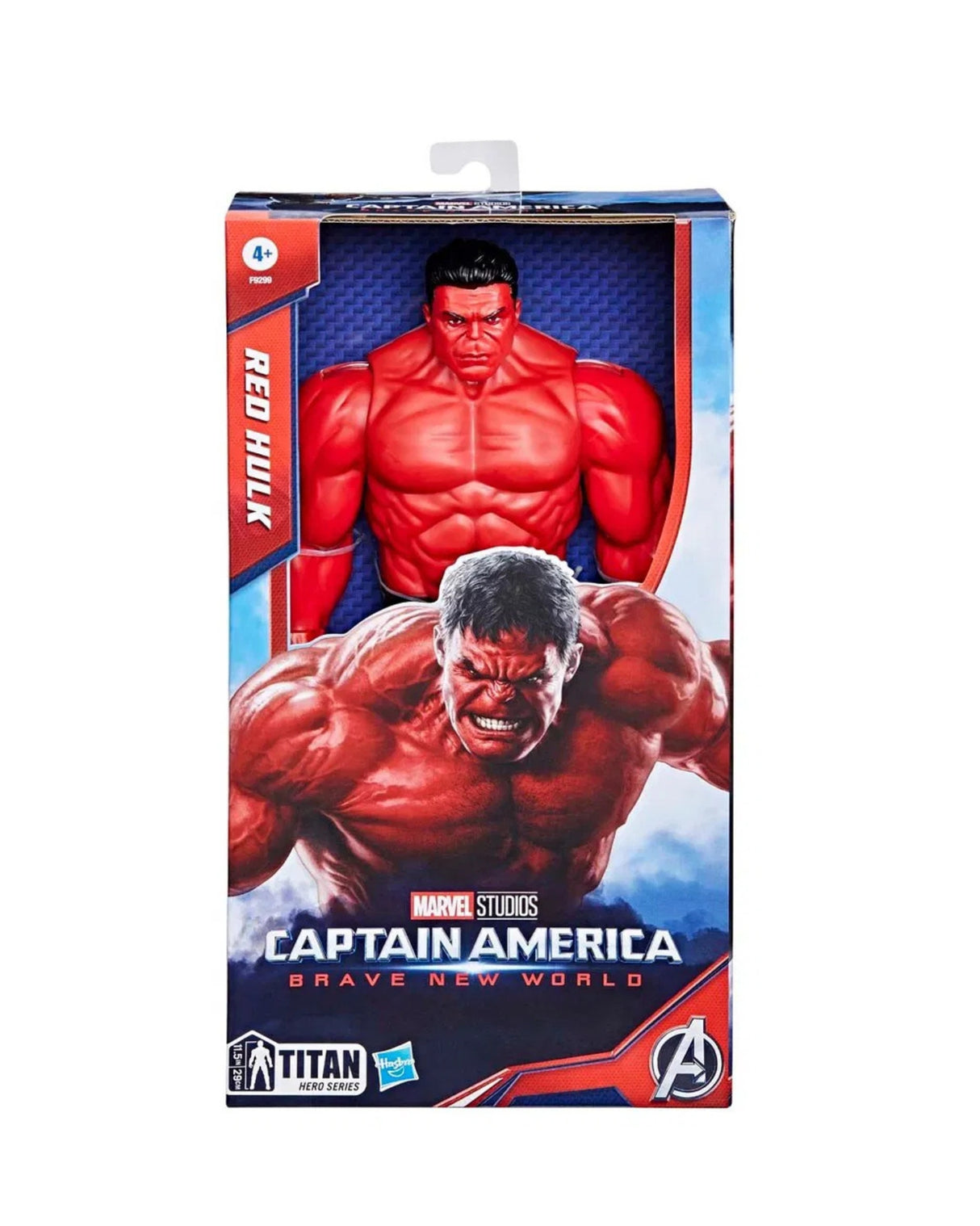 Avengers Titan Deluxe Red Hulk B. New World 30 cm
