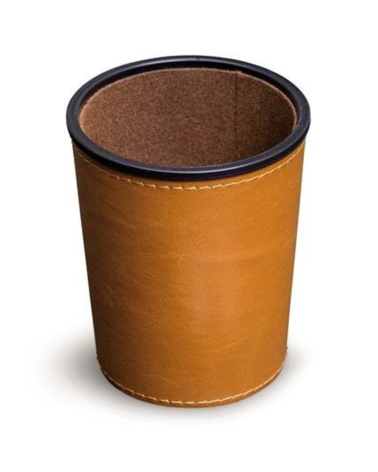 Raflebæger i brun PU