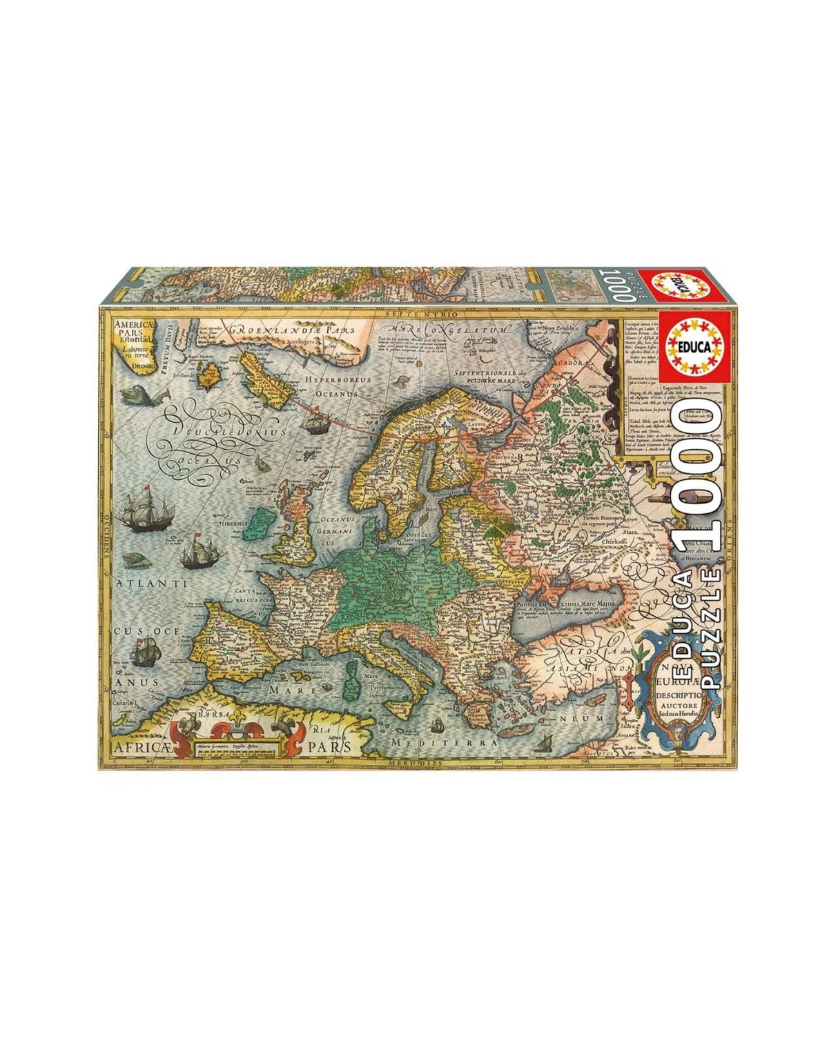 Educa 1000 Map Of Europe