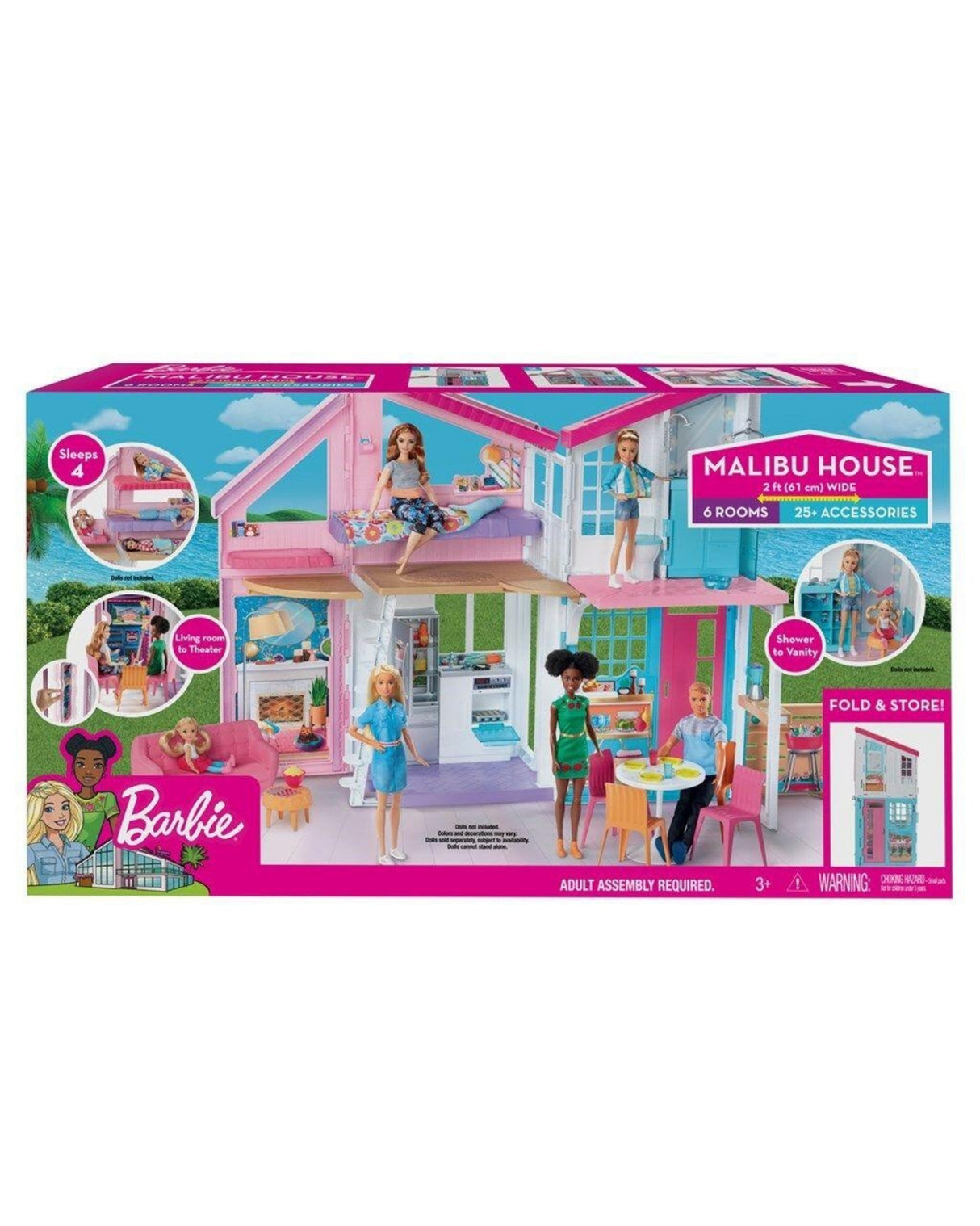 Barbie Malibu House Playset