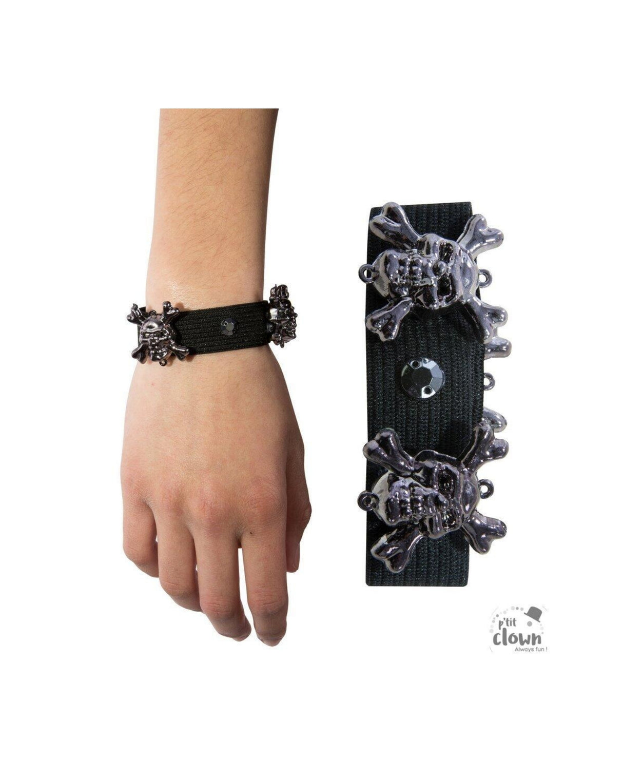 Armbånd med kranier