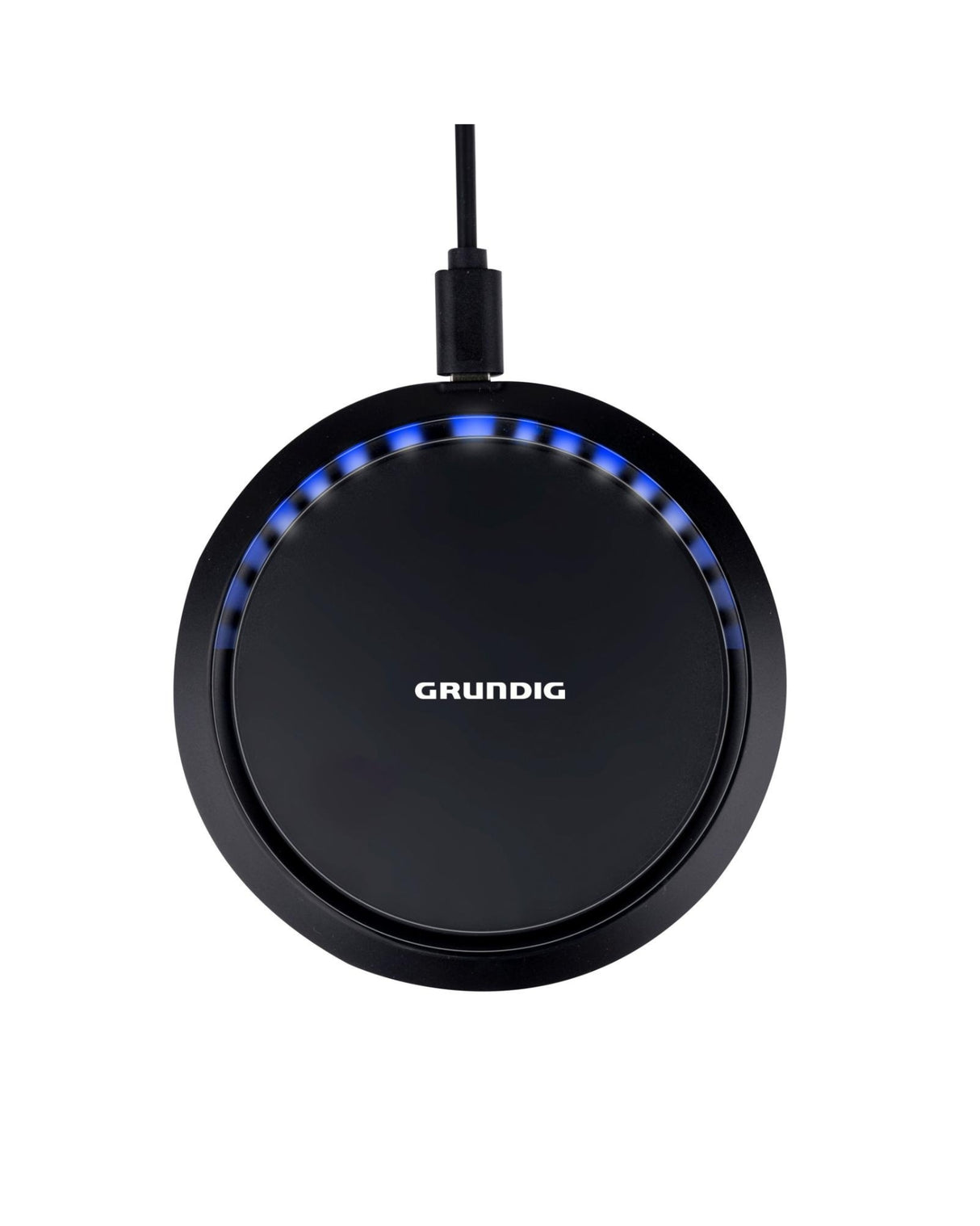 Trådløs lader til mobilen - 10W Type-C Black/White - Grundig