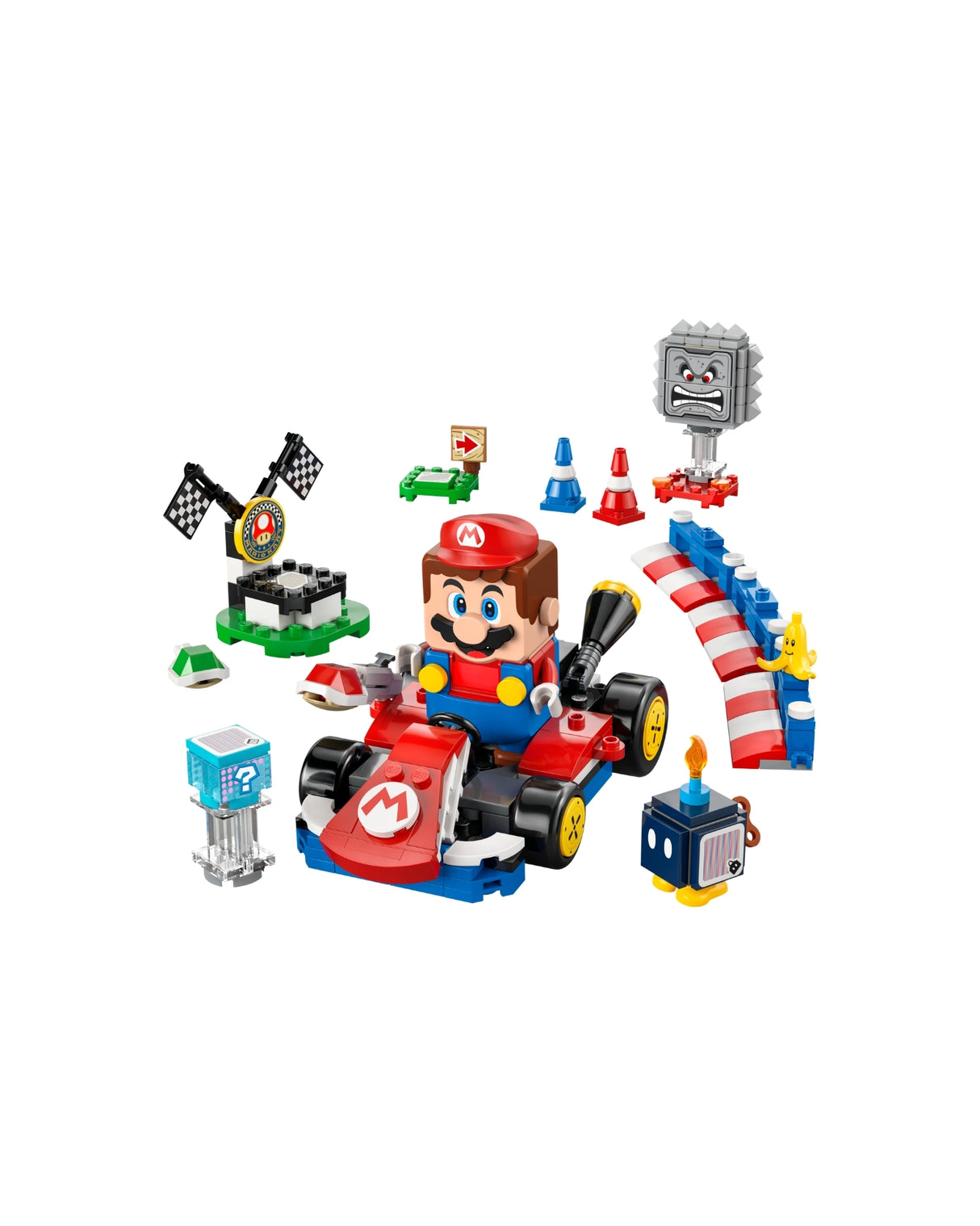 LEGO 72043 Mario Kart™ – Interaktiv LEGO® Mario™ og Standard Kart - LEGO Mario Kart