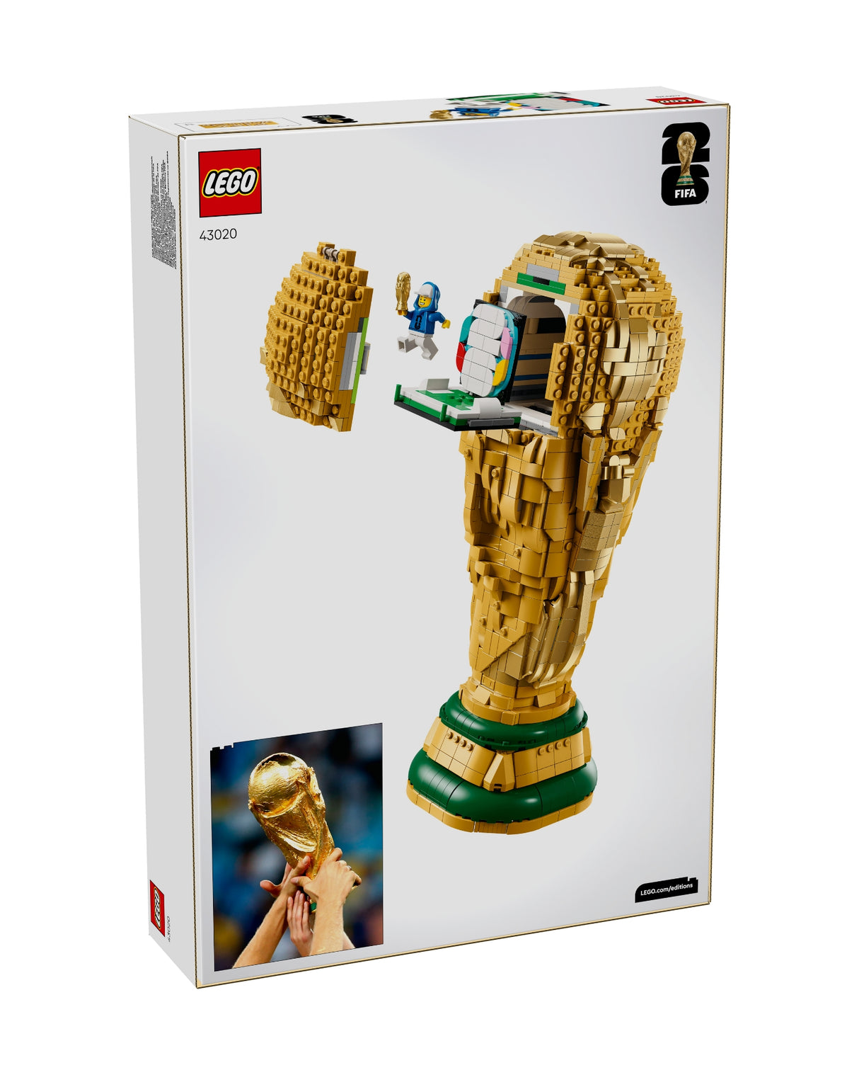 LEGO 43020 Officielt FIFA VM-trofæ - LEGO Editions Football 43020